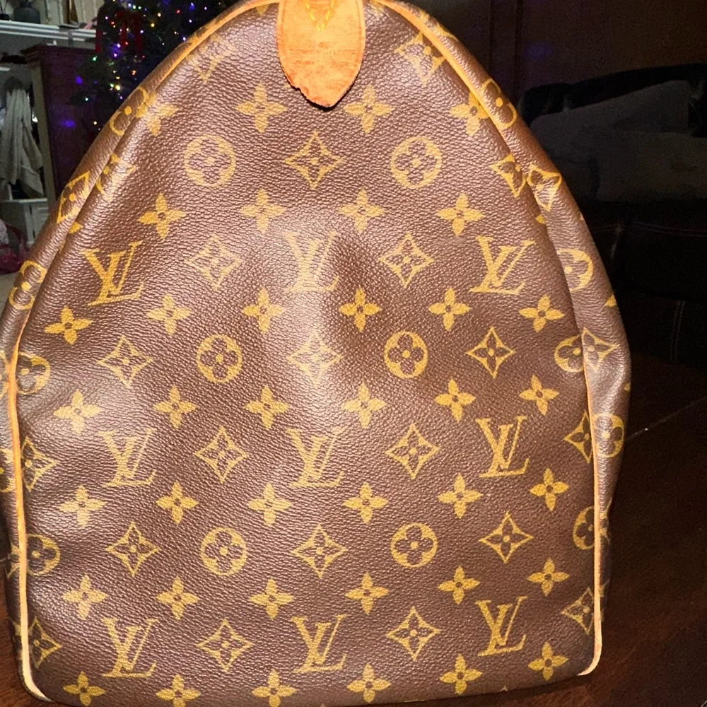 Louis Vuitton Classic Monogram Keep All 55 Duffle Overnight Bag WITH COA! - Picture 10 of 16